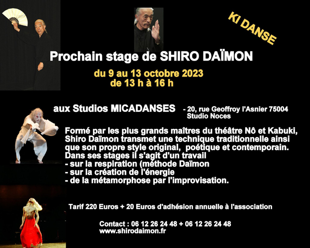 Flyer stage - Shiro Daïmon