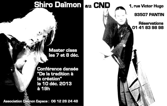 Shiro Daïmon - Conférence dansée